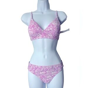 ROXY sundaze bikini swim set size Small NWT